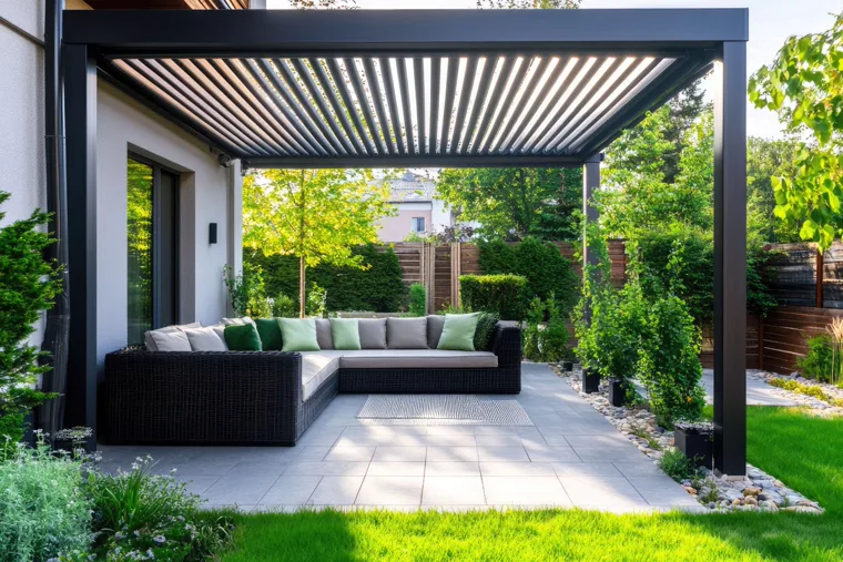 Pergola bioclimatique — Espace Confort Habitat